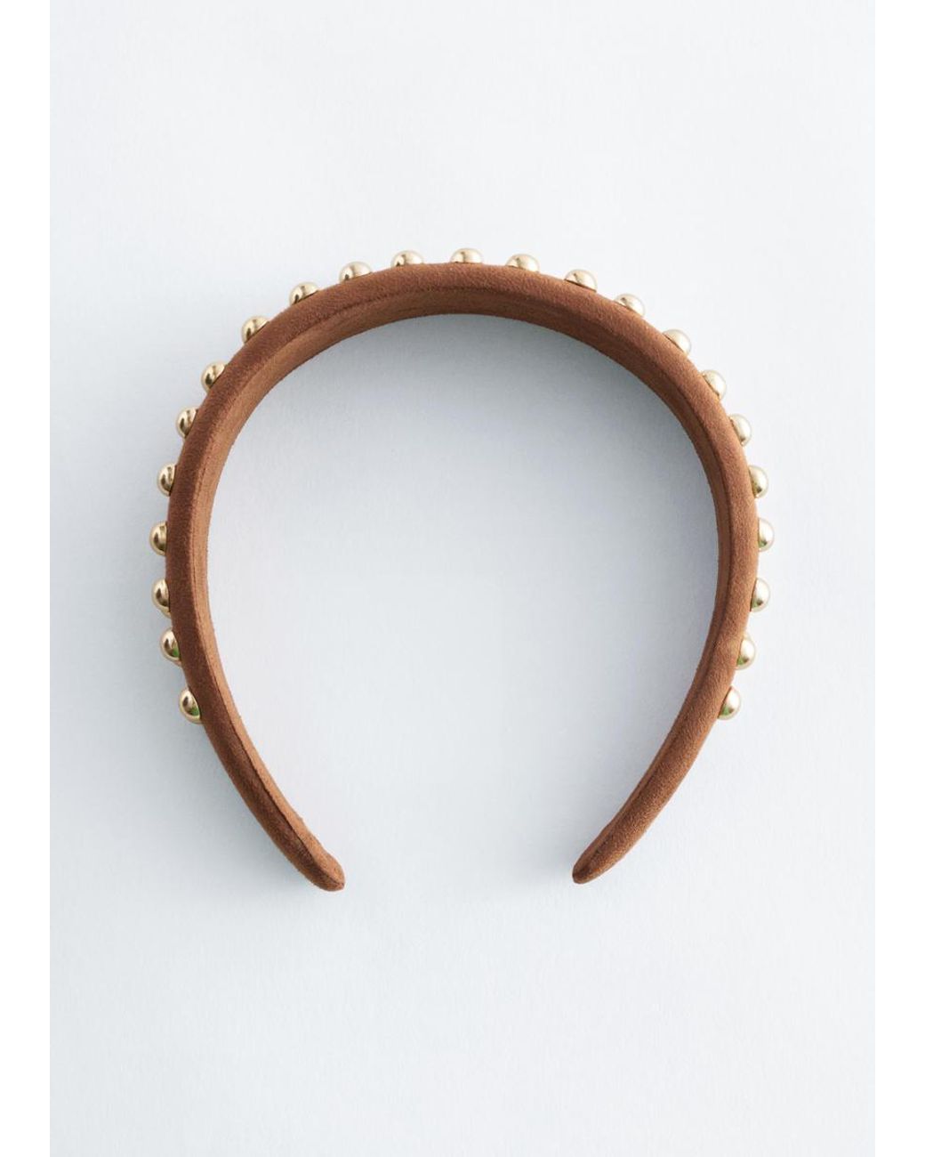 & Other Stories White Studded Alice Band