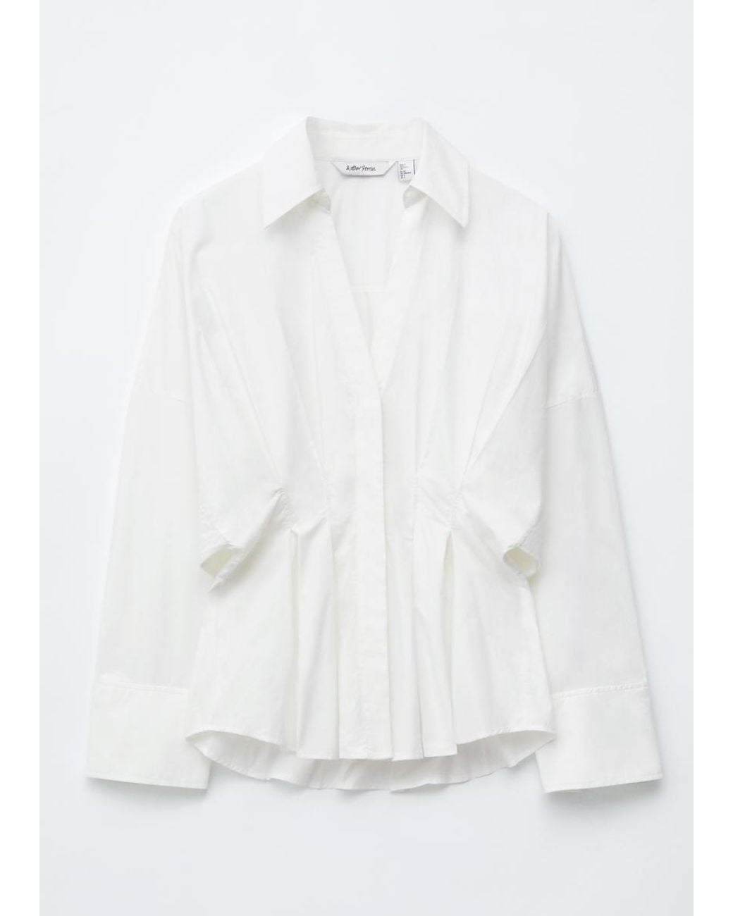 & Other Stories White Fitted-Waist Shirt