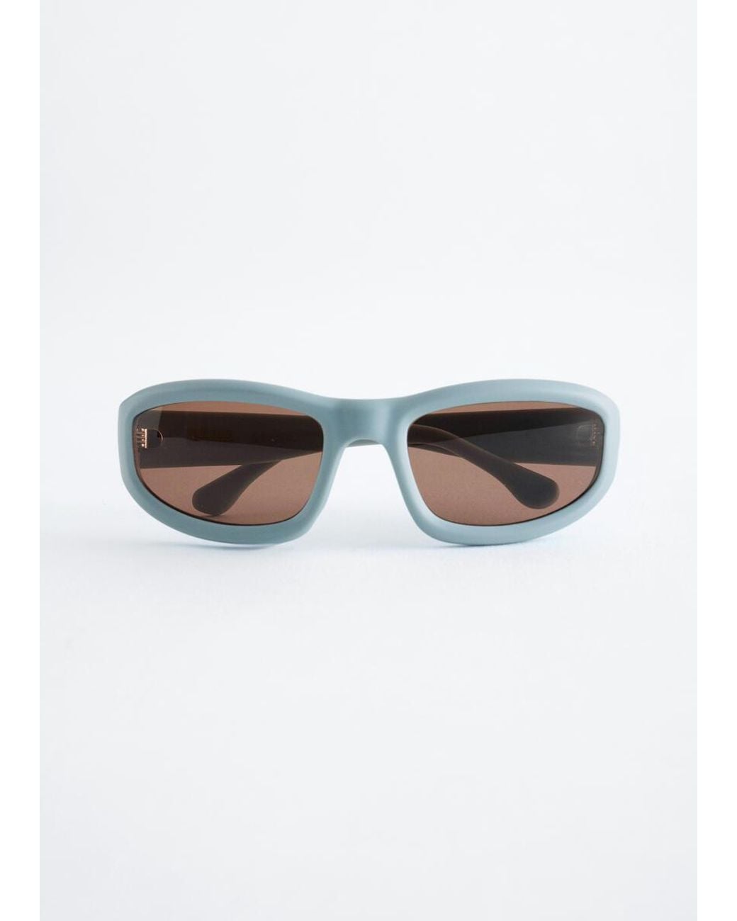 & Other Stories Brown Oval Sunglasses
