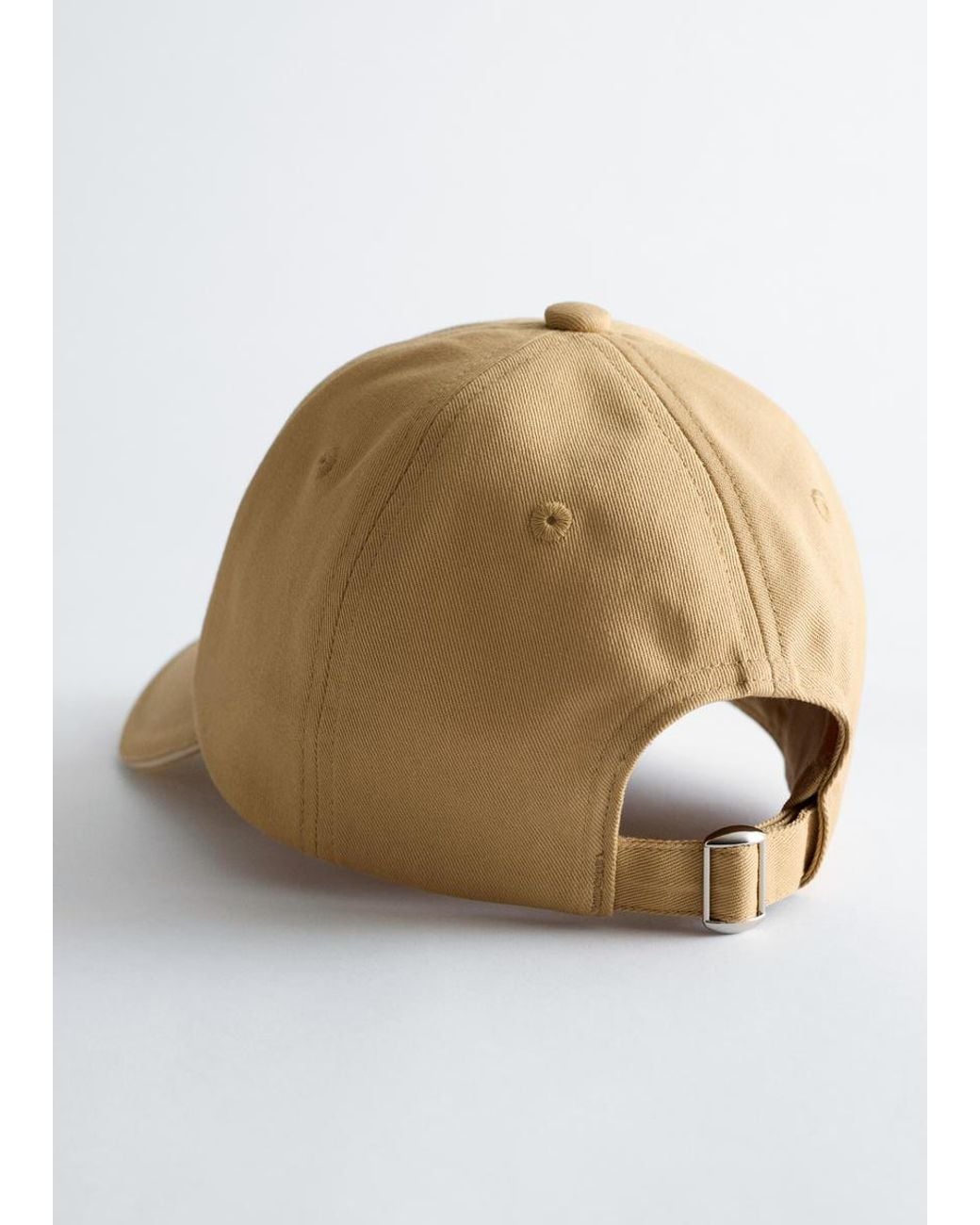 & Other Stories Brown Cotton-Twill Baseball Cap