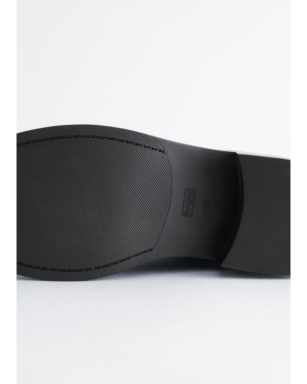 & Other Stories Black Leather Chelsea Boots