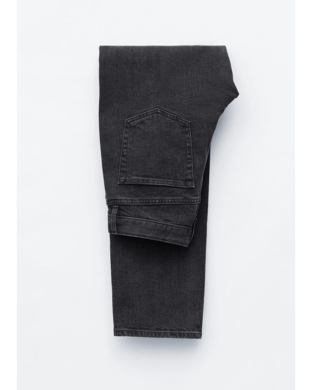 & Other Stories White Cropped Slim-Leg Jeans