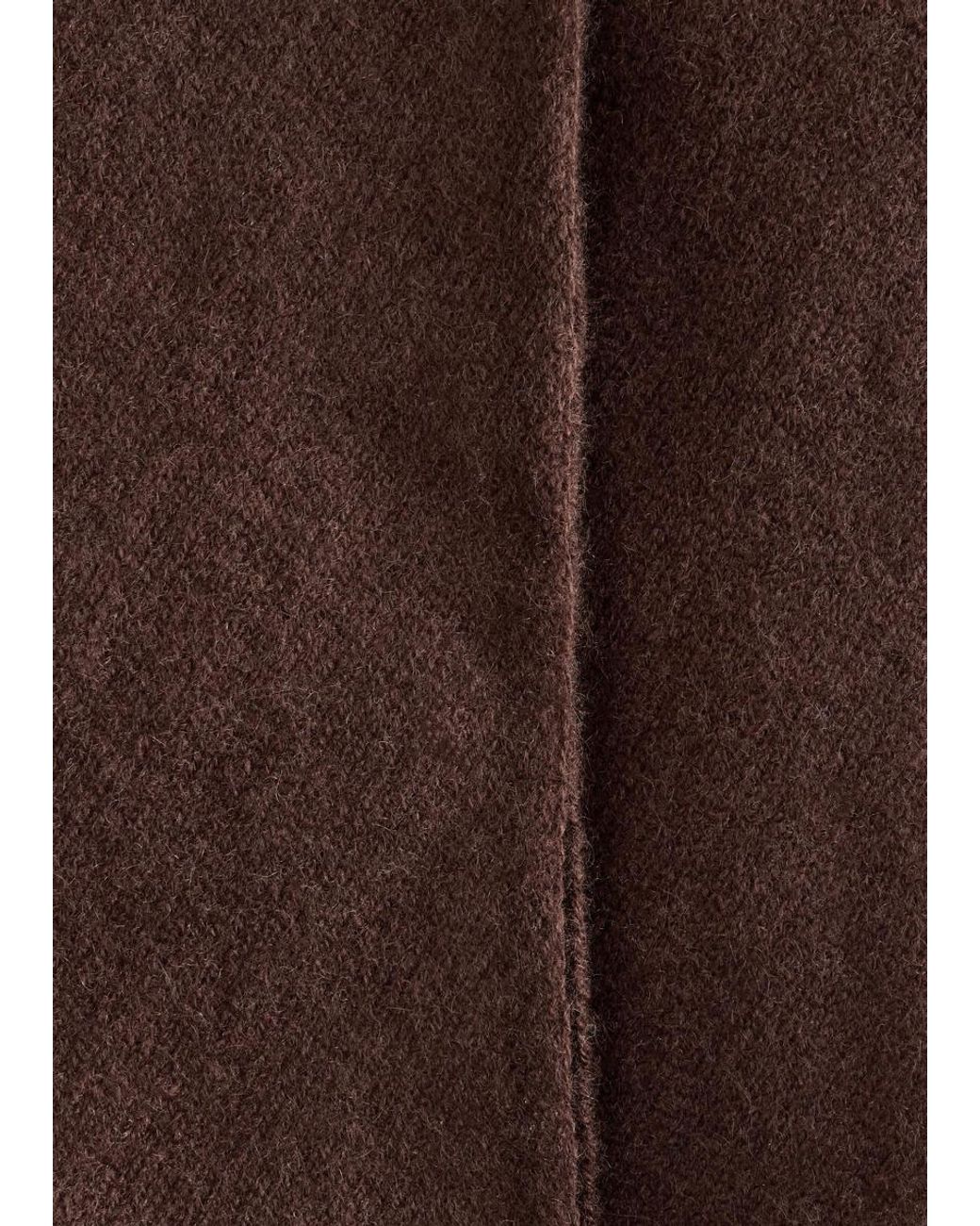 & Other Stories Brown Cashmere Scarf