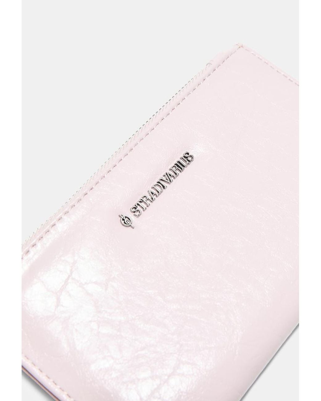 Portamonete Basic Con Cerniera di Stradivarius in Pink