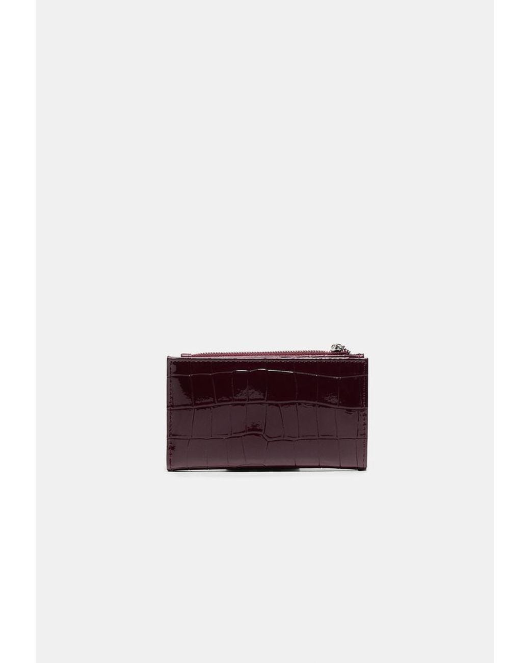 Portamonete Basic Con Cerniera di Stradivarius in Red
