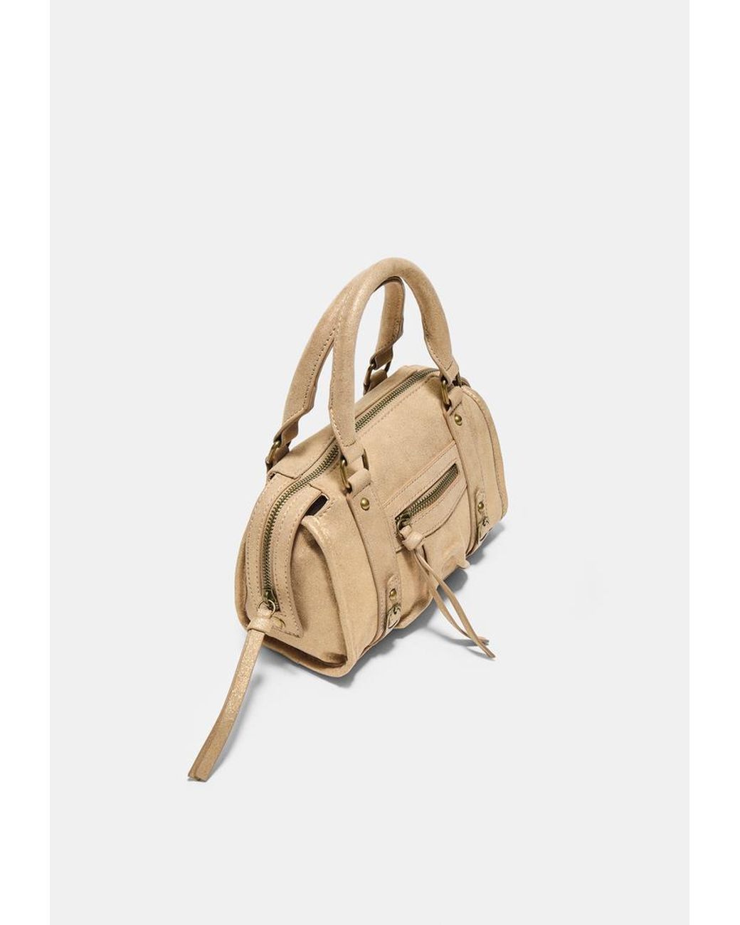 Borsa A Tracolla Bowling di Stradivarius in Yellow