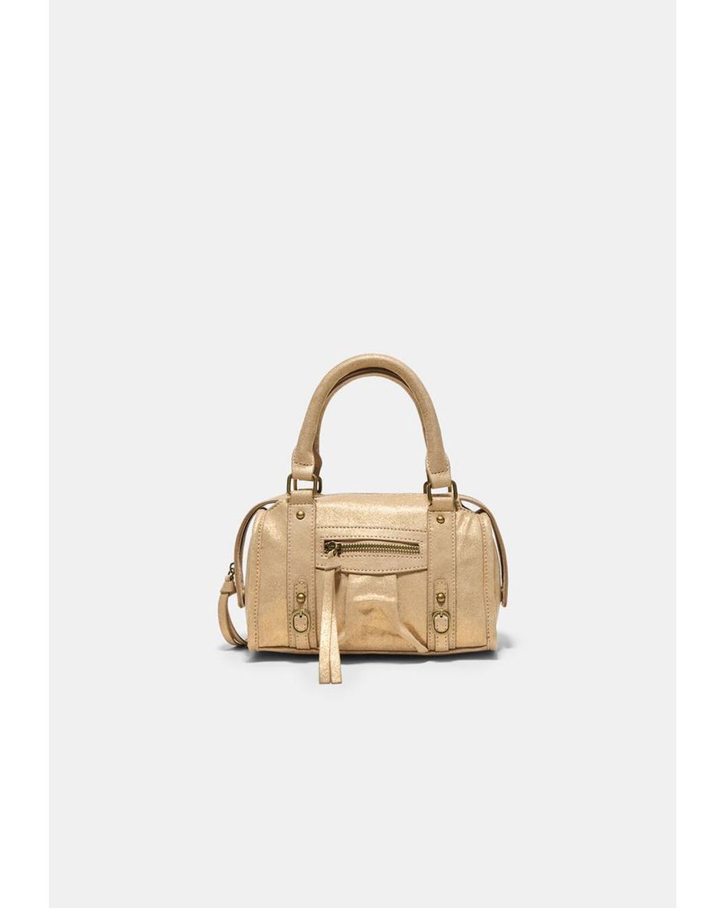 Borsa A Tracolla Bowling di Stradivarius in Yellow