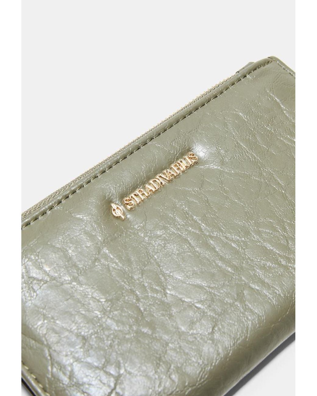 Portamonete Basico Con Cerniera di Stradivarius in Green
