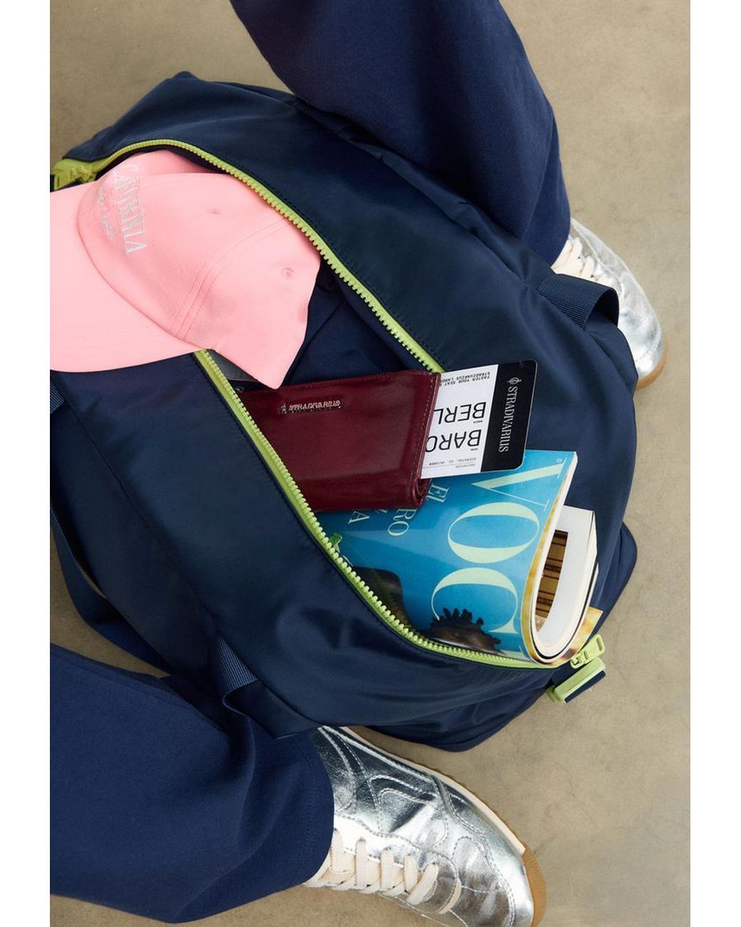 Borsa A Contrasto di Stradivarius in Blue