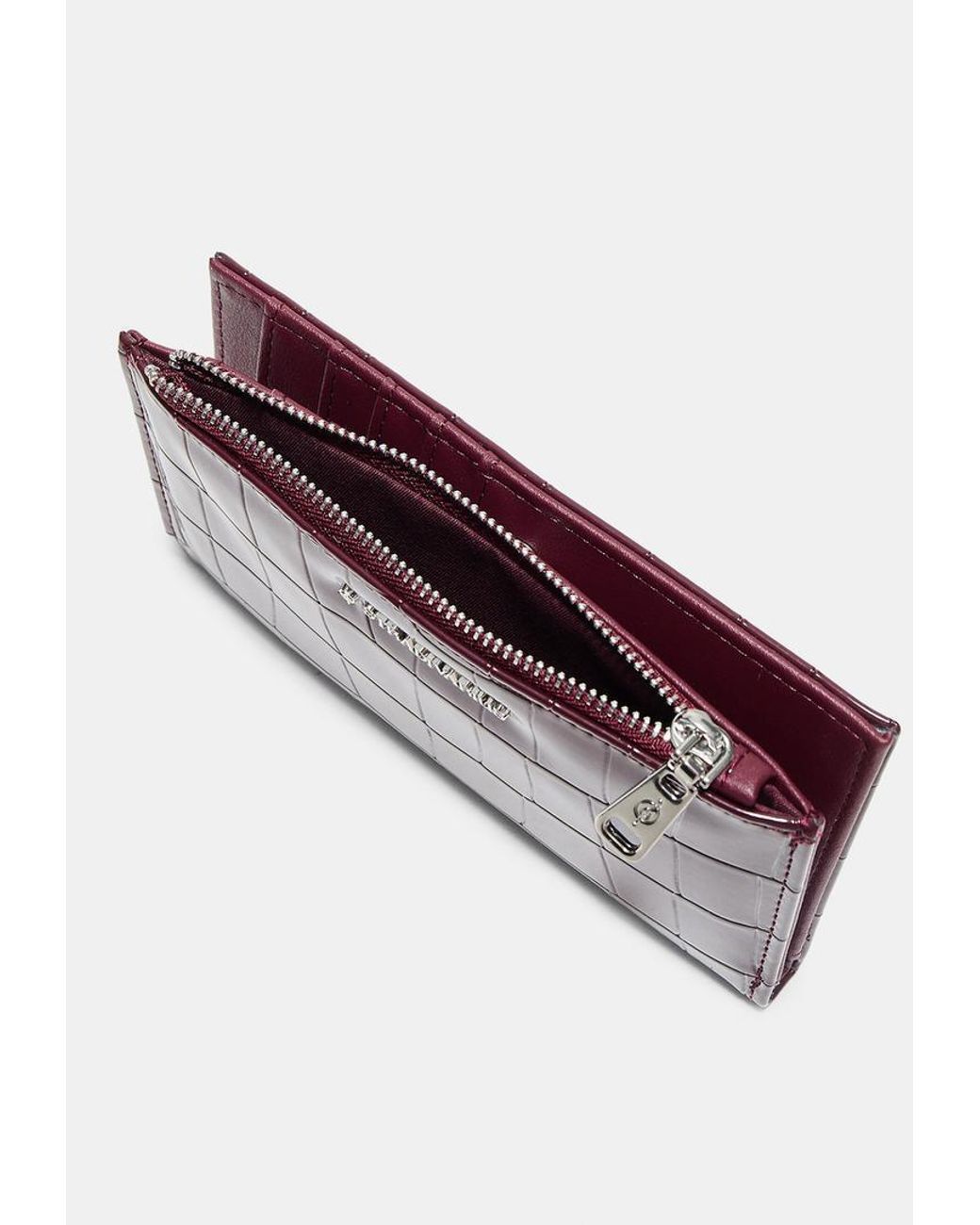 Portamonete Basic Con Cerniera di Stradivarius in Red
