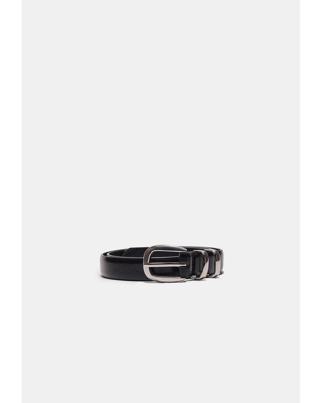 Cintura Basic di Stradivarius in White