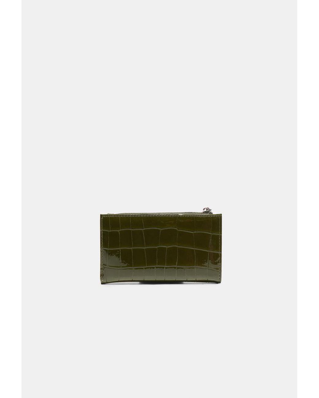 Portamonete Basic Con Cerniera di Stradivarius in Green