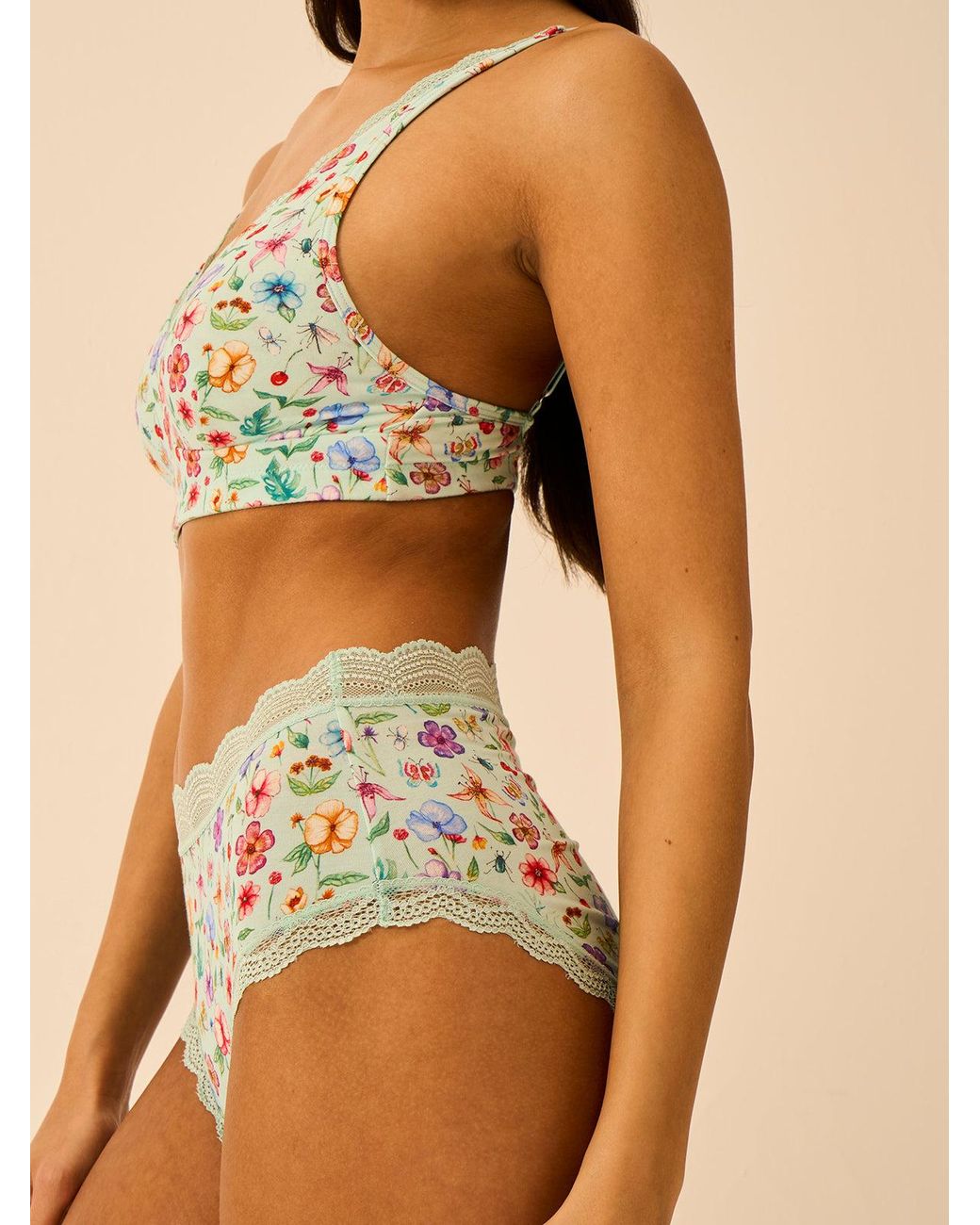 Stripe & Stare Orange High Rise Knicker