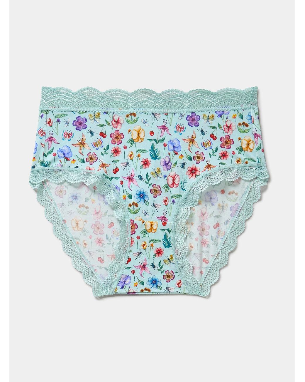 Stripe & Stare Orange High Rise Knicker