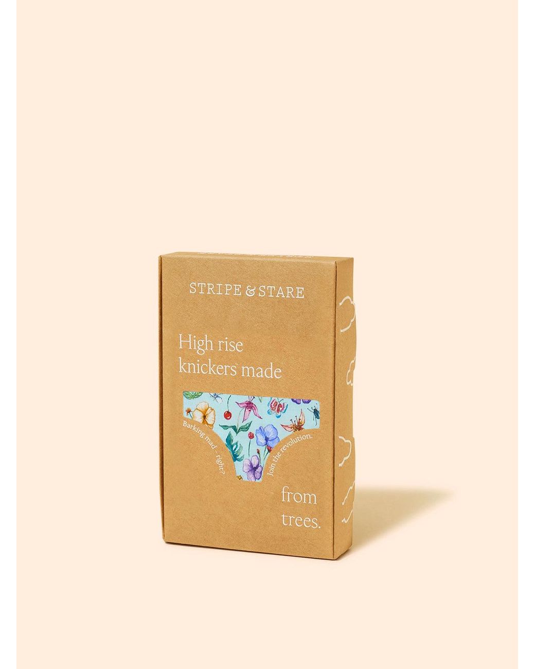 Stripe & Stare Orange High Rise Knicker