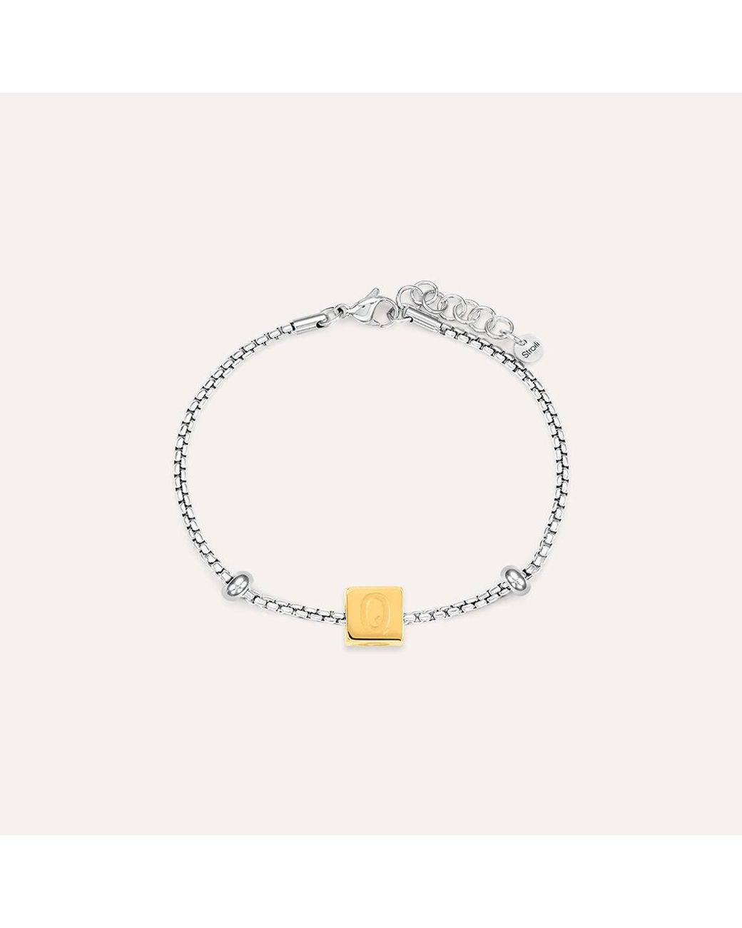Bead Essential Code Acciaio Dorato di Stroili in Metallic