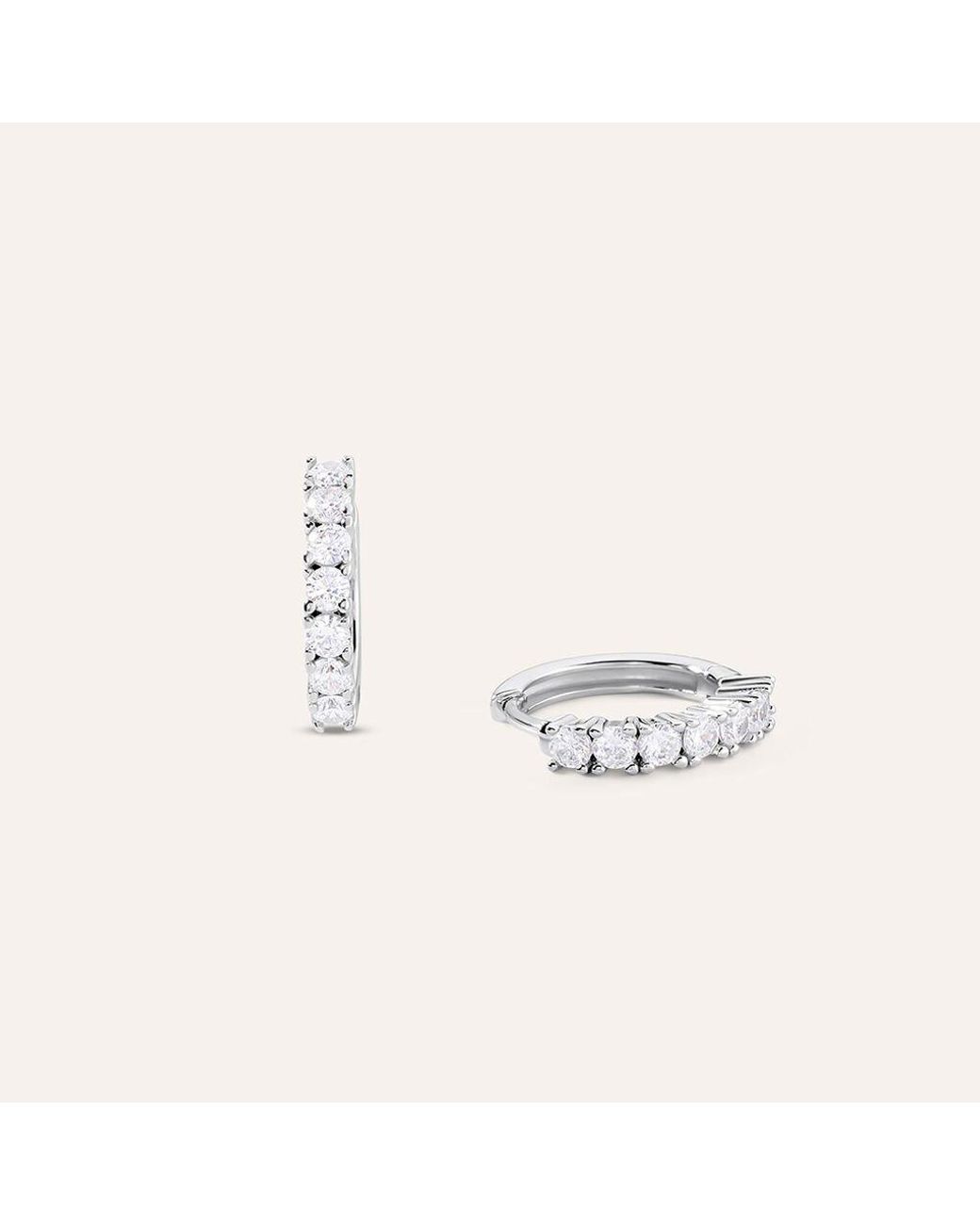 Schöner-SD Orecchini da donna in argento 925, lunghezza 34 mm