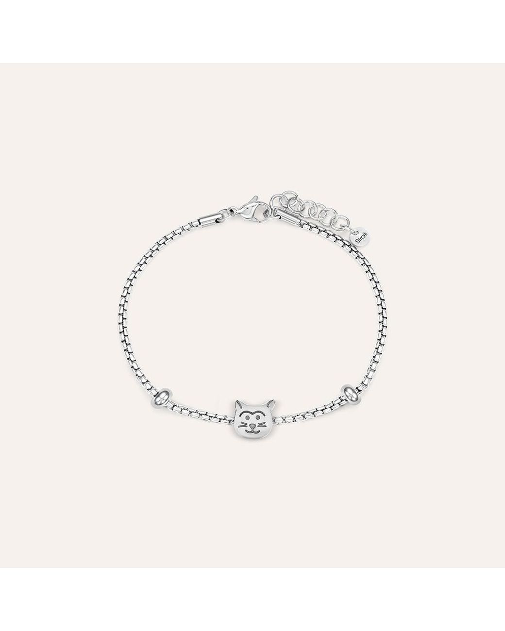 Charm Essential Code Acciaio di Stroili in White