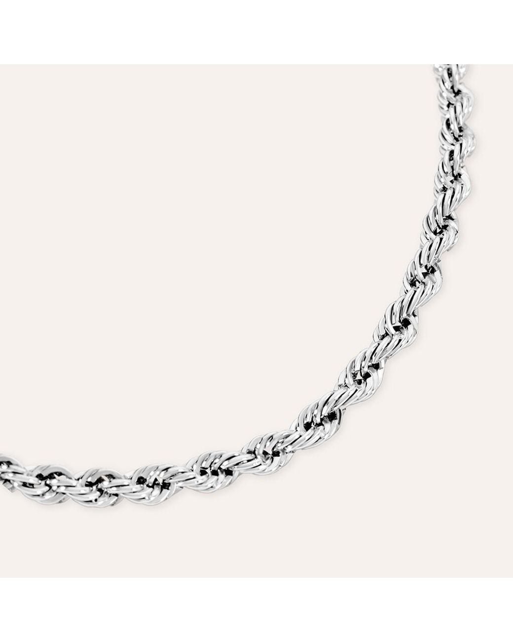 Bracciale Catena Gentleman Argento Rodiato di Stroili in Metallic da Uomo