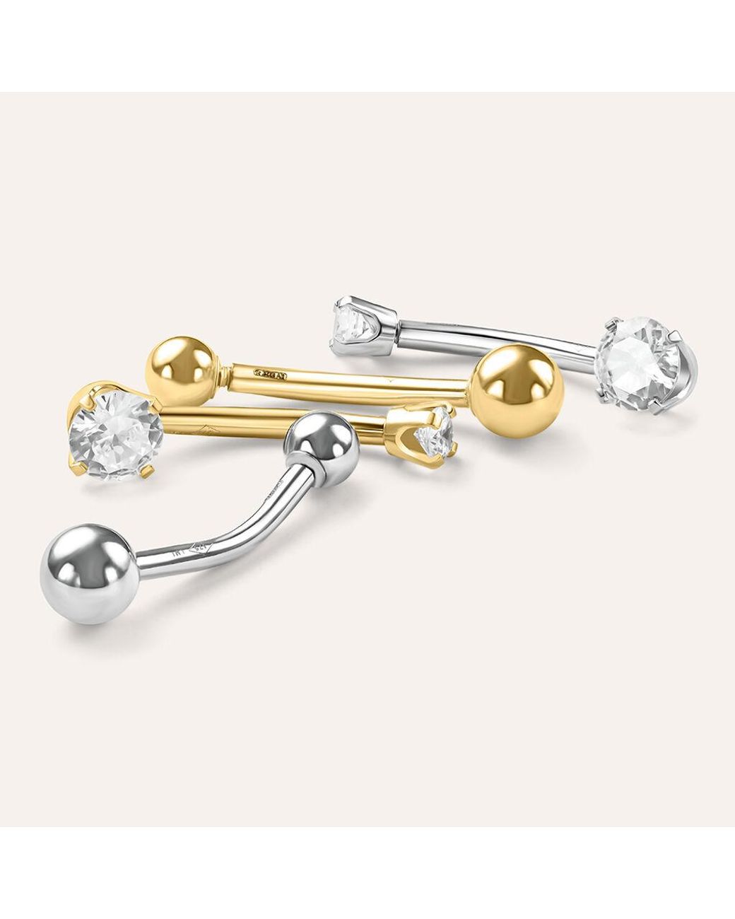 Piercing Helix in Oro 750°°°, stella| Italia | Sicilia | Palermo | Vicari Gioielli