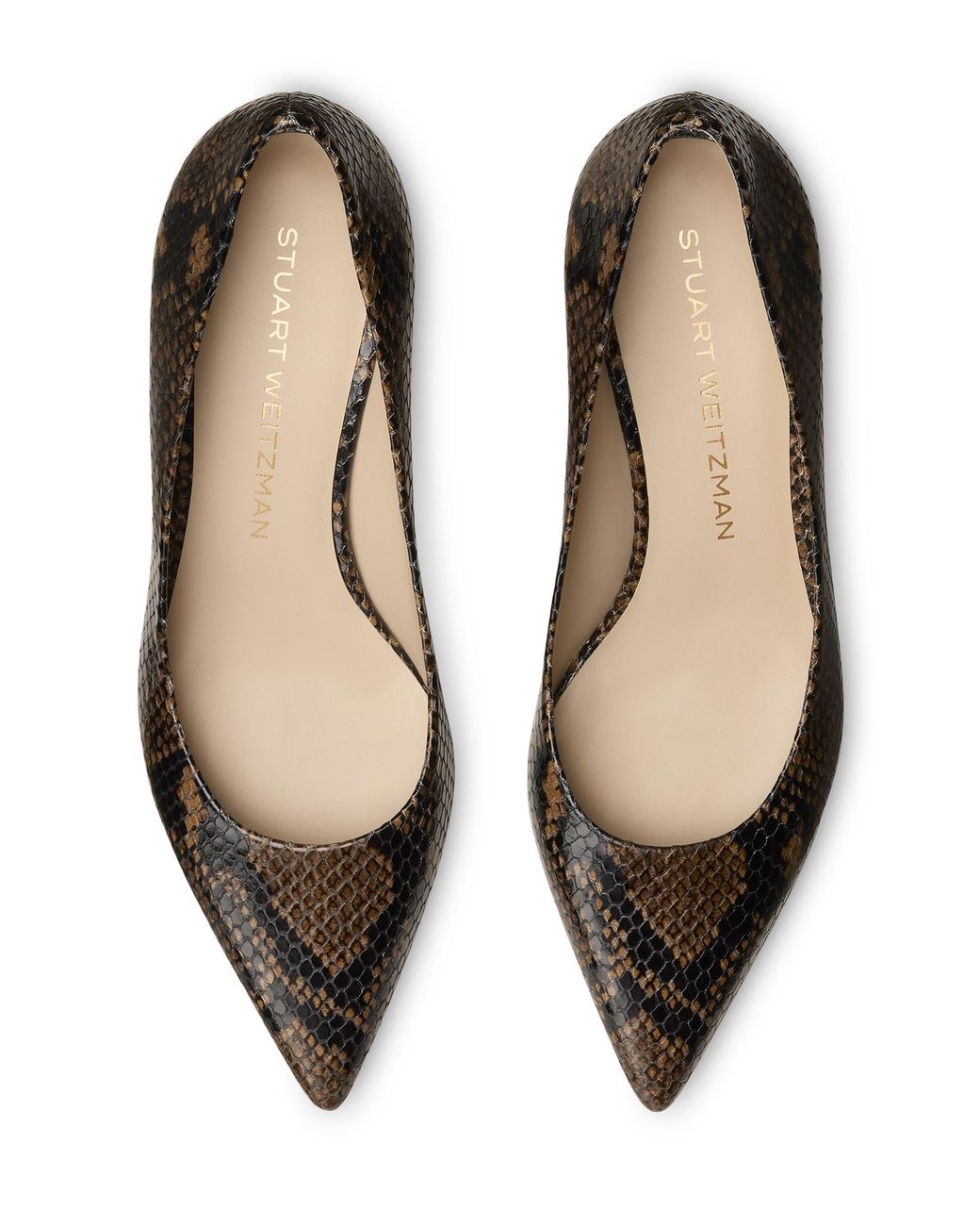 Stuart Weitzman Brown Stuart Power 50