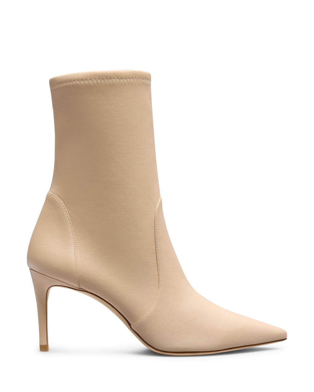 Stuart Weitzman Natural Stuart Power Bootie 75
