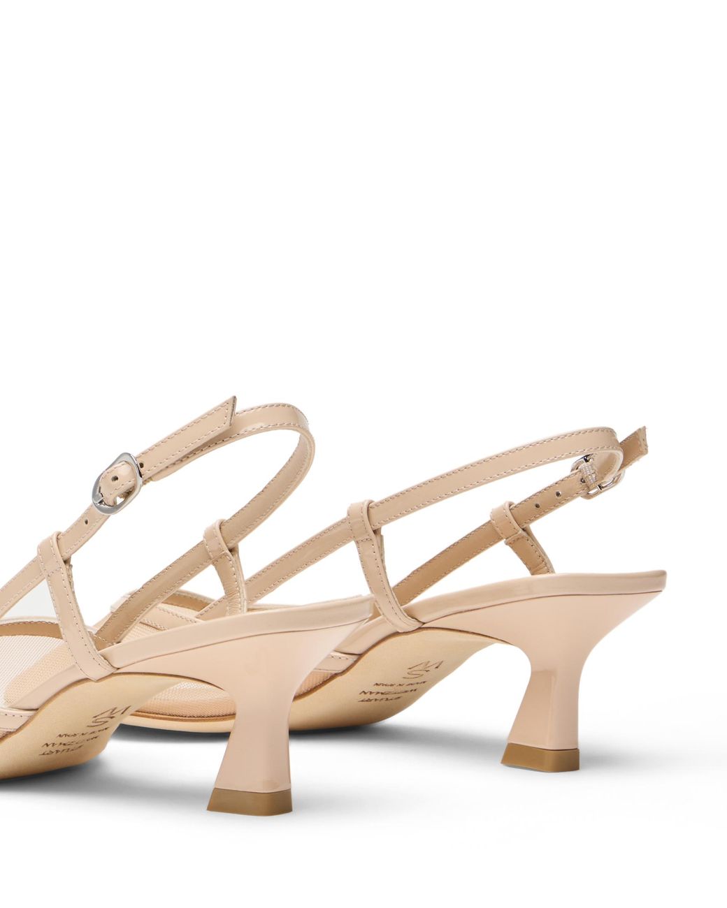 Vinnie 50 Slingback di Stuart Weitzman in Natural