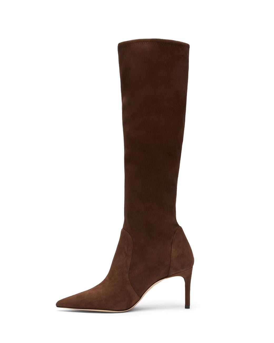 Stuart Weitzman Brown Stuart Power Boot 75