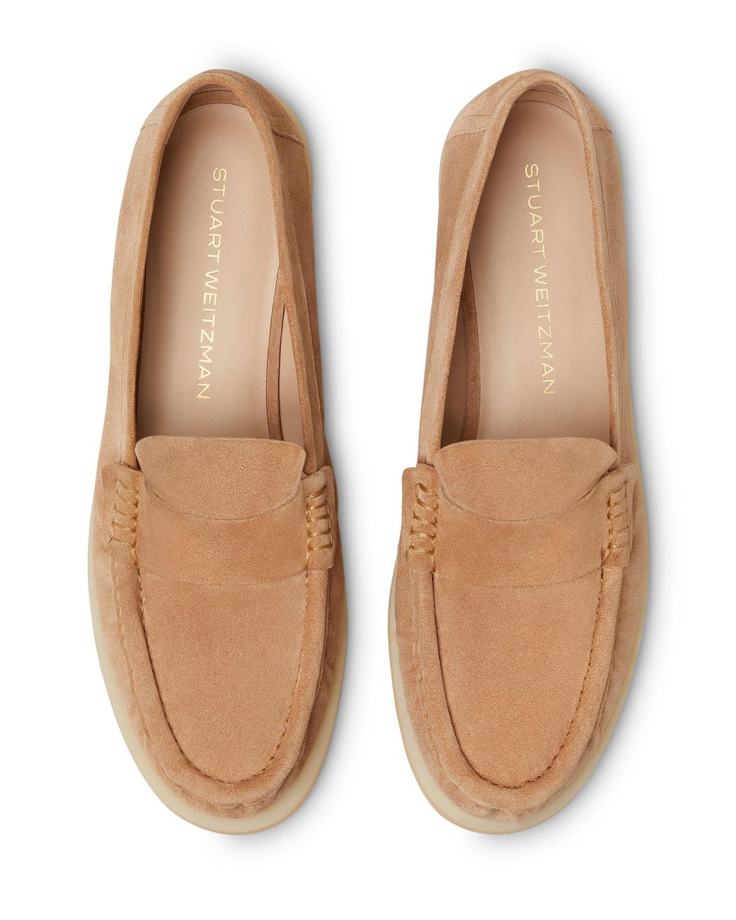 Stuart Weitzman Brown Blake Loafer