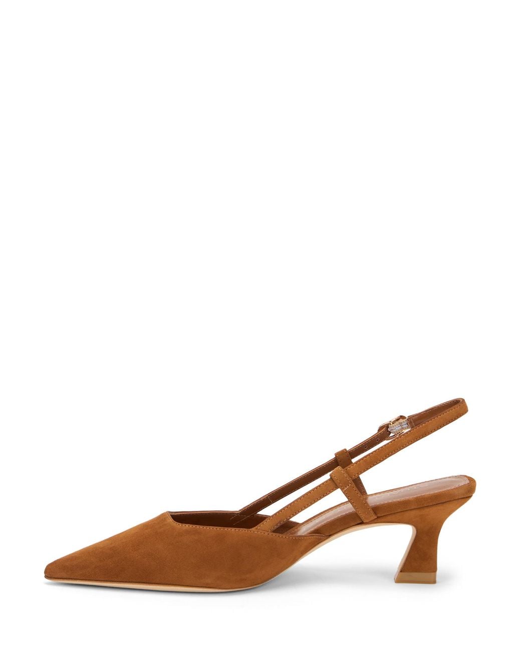 Vinnie 50 Slingback di Stuart Weitzman in Brown