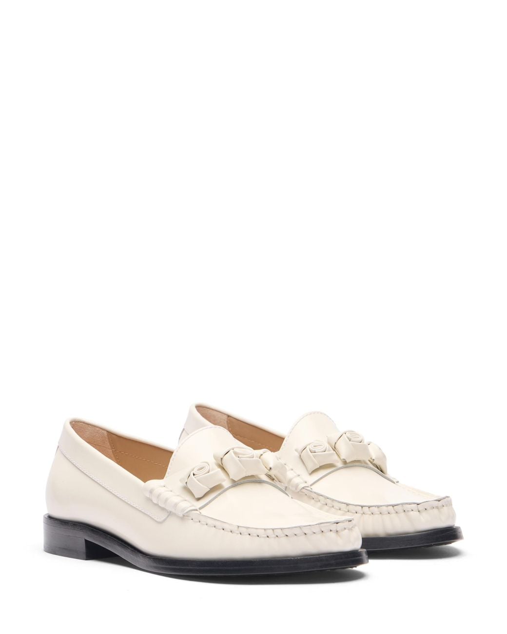 Stuart Weitzman Natural Rosie Loafer