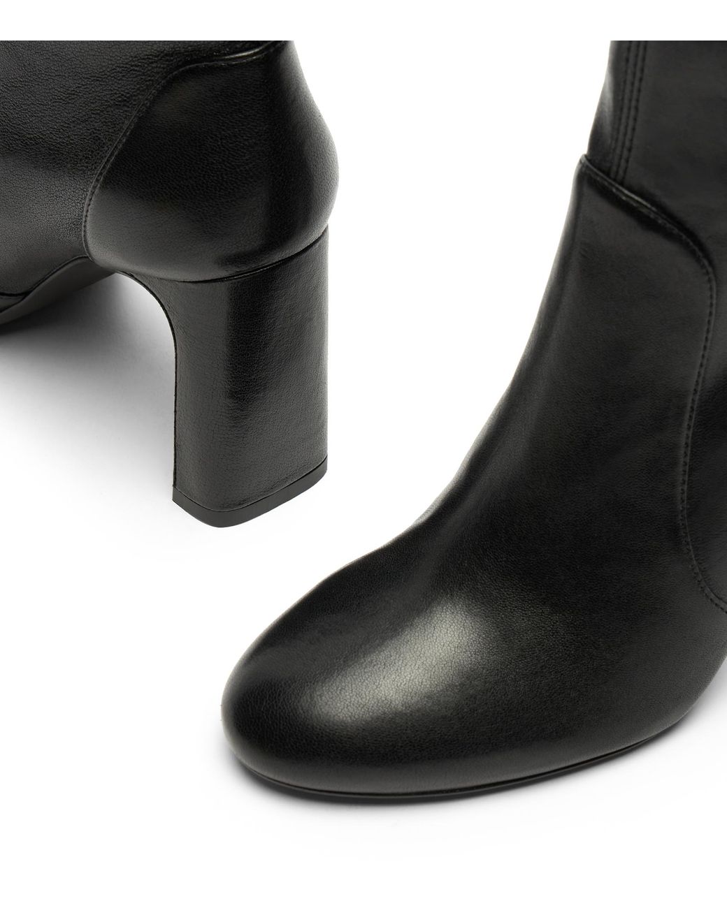 Stuart Weitzman Black Babette Stiefelette 85