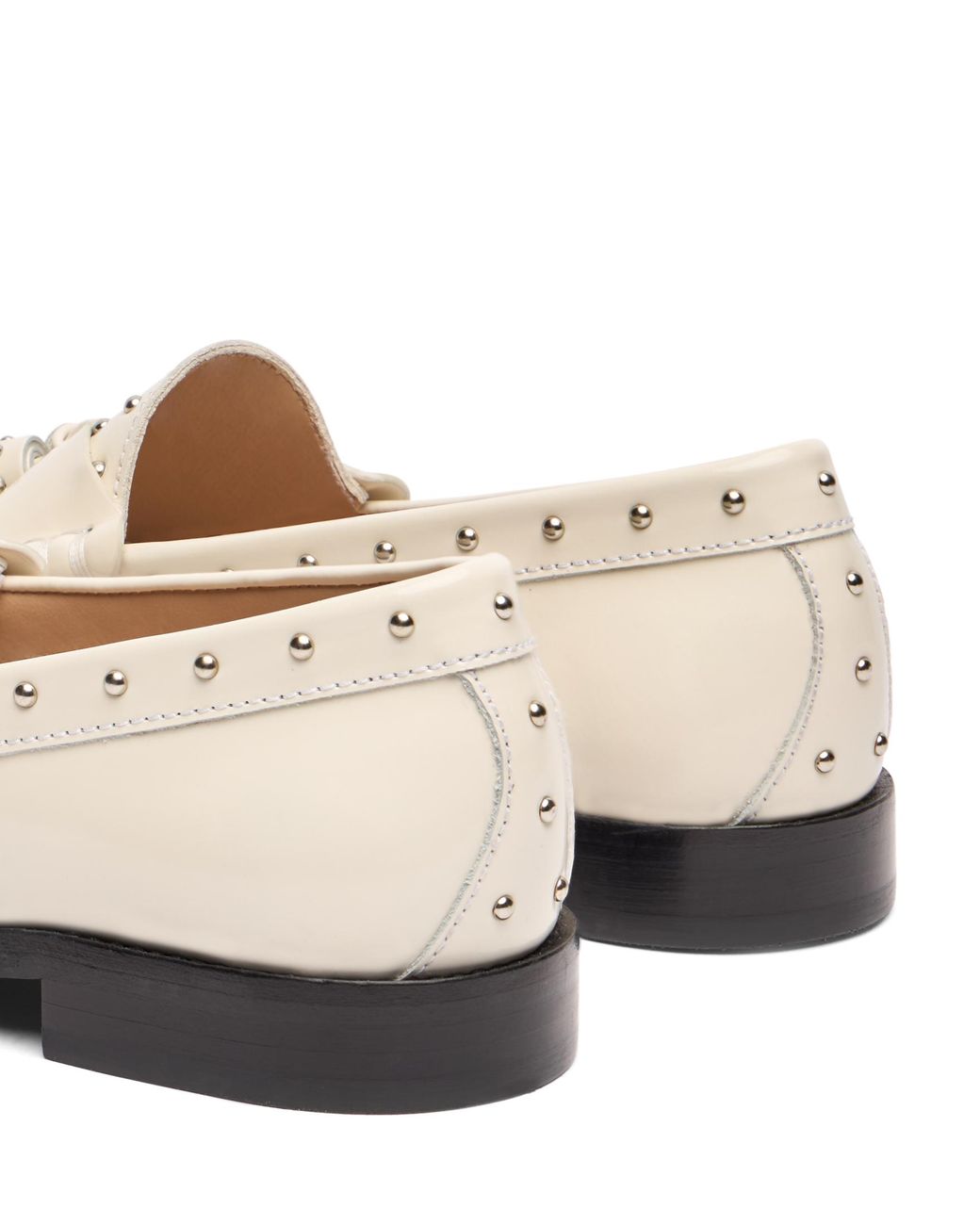 Stuart Weitzman Natural Lottie Sostud Tassel Loafer