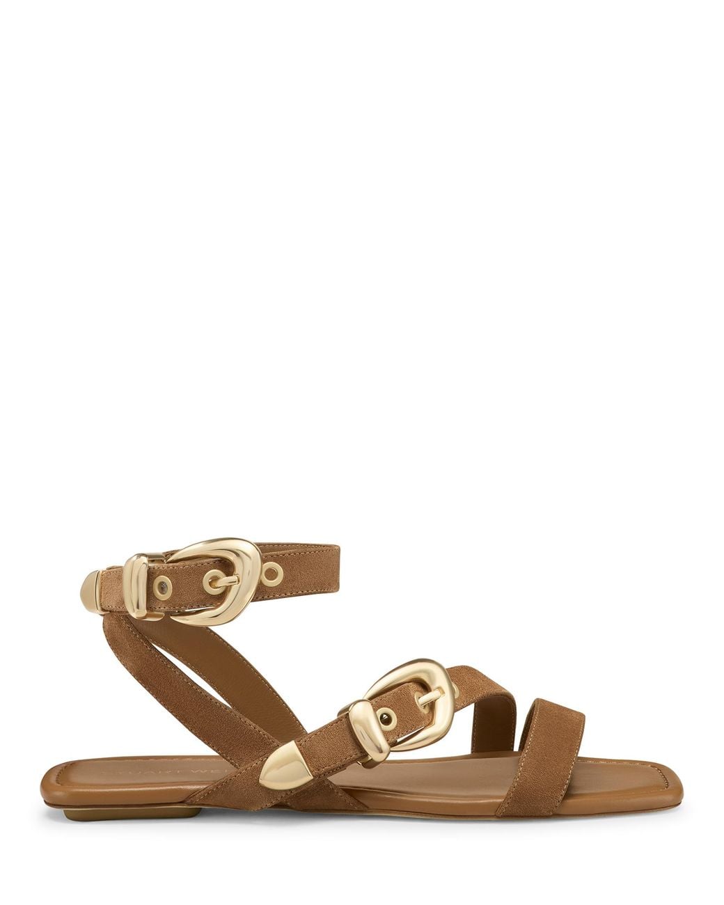 Stuart Weitzman Brown Maven Sandal