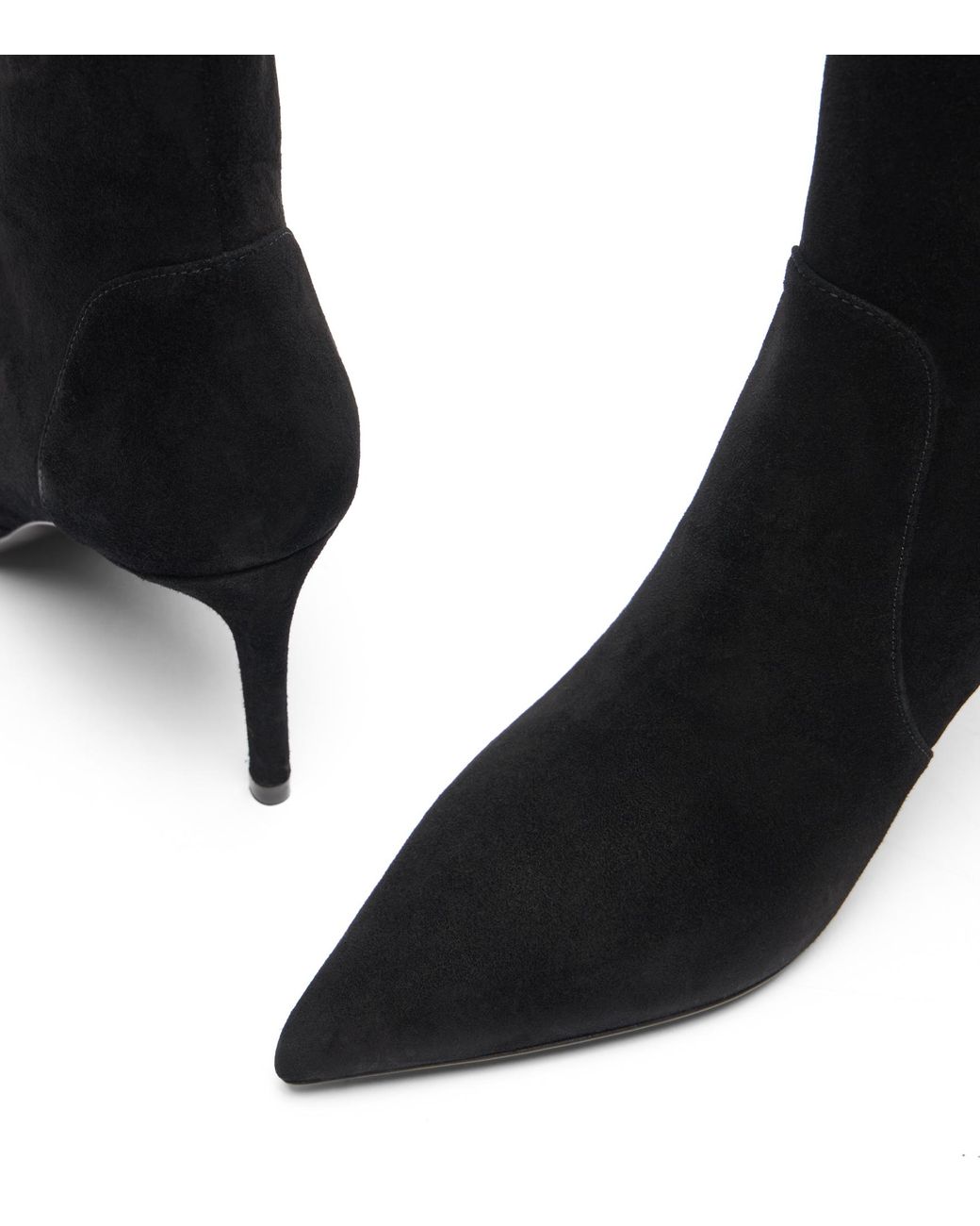 Stuart Power Zip 75 Stuart Weitzman de color Black