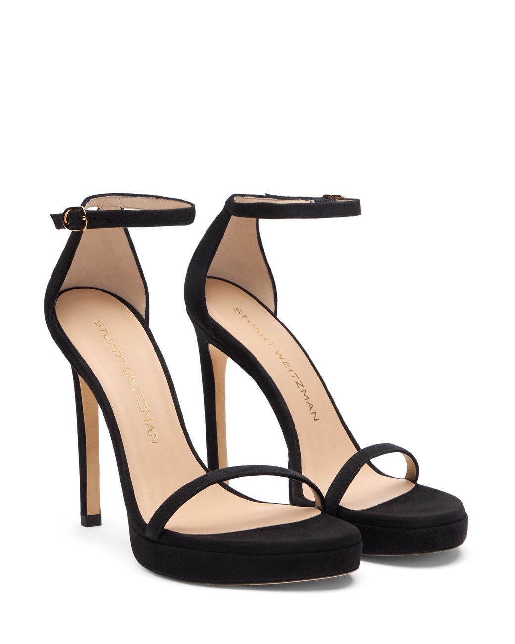 Stuart Weitzman Black Nudist Disco