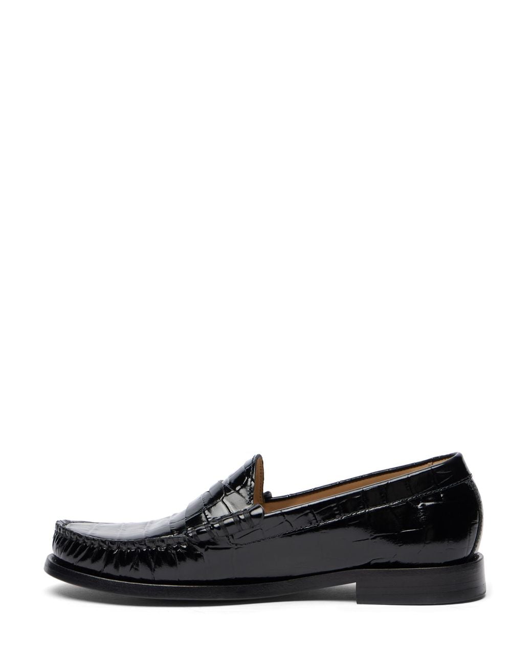 Stuart Weitzman Black Lottie Loafer