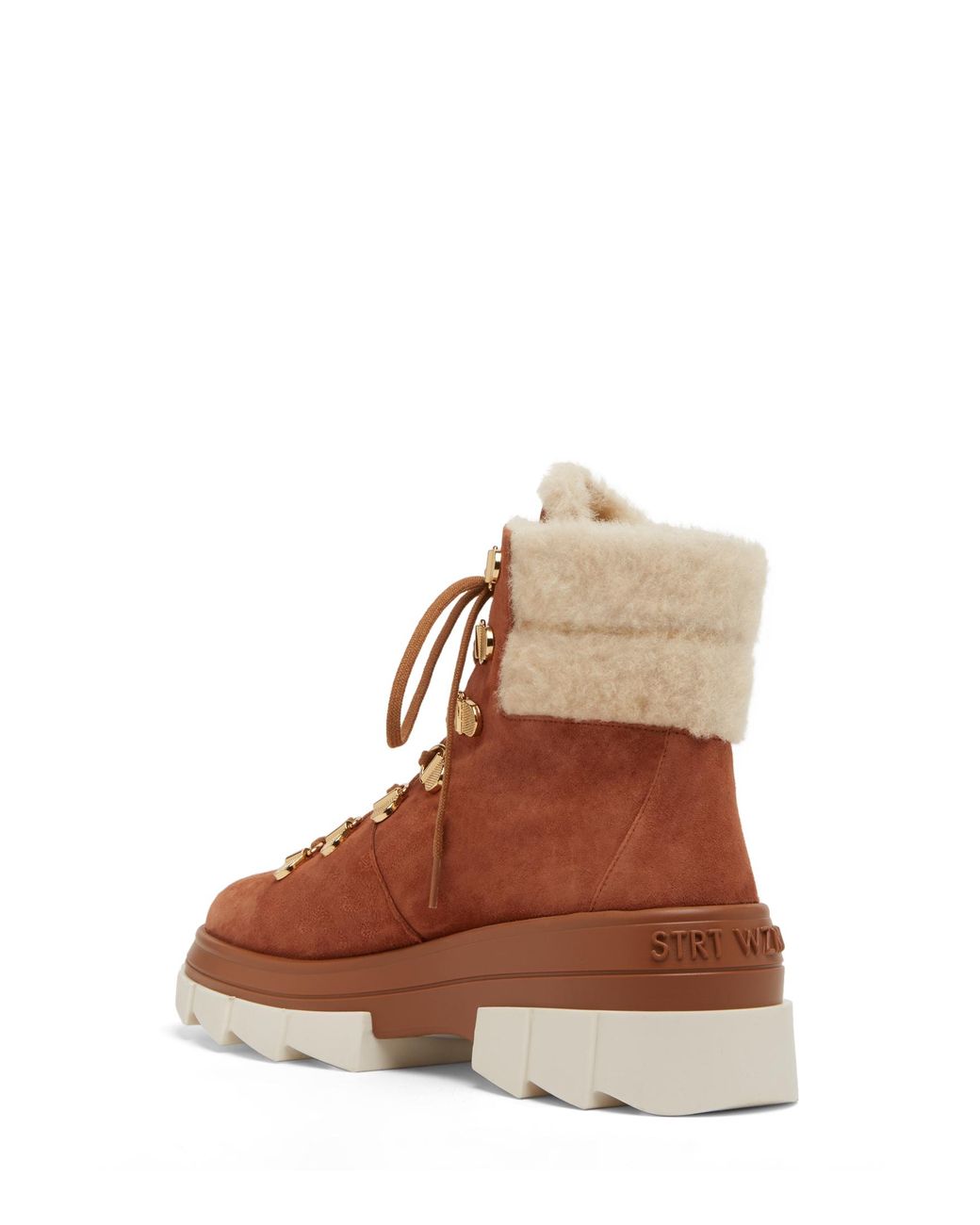Stuart Weitzman Brown Noho Hiker Chill Bootie