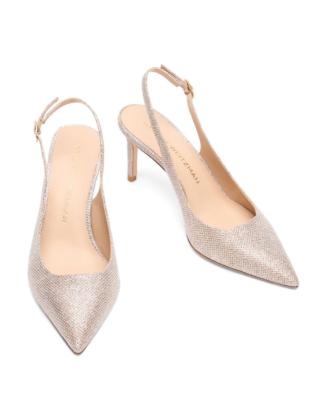 Stuart Power Slingback 75 Stuart Weitzman de color Pink