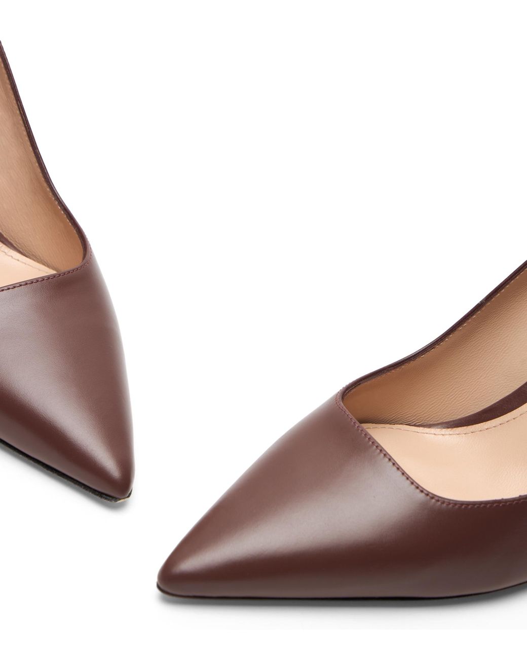 Stuart Weitzman Brown Stuart Power Pumps 75