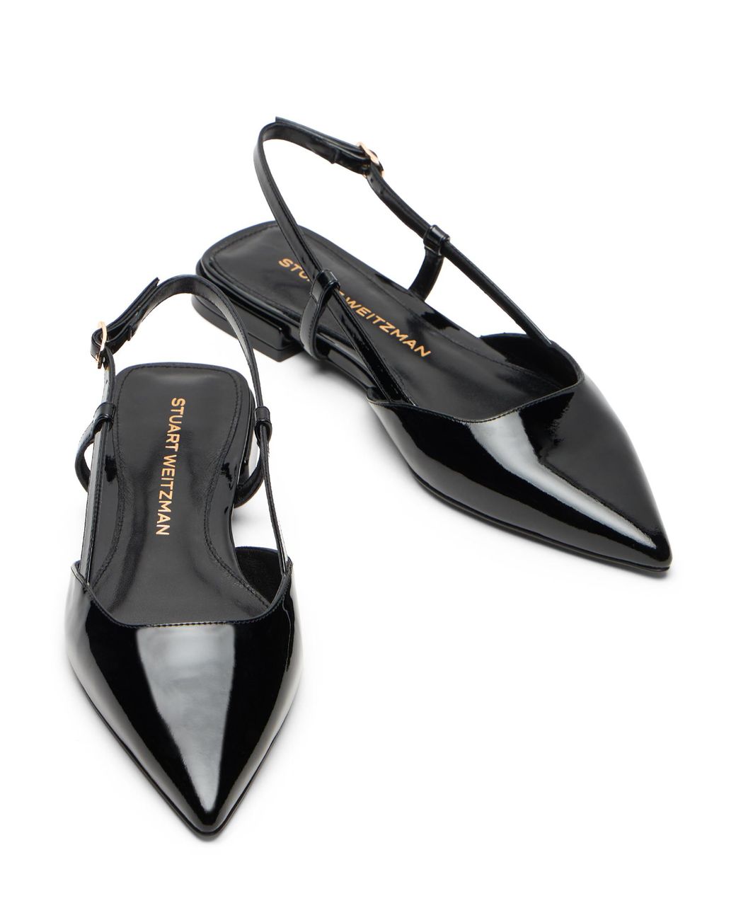 Stuart Weitzman Black Ballerina Shoes