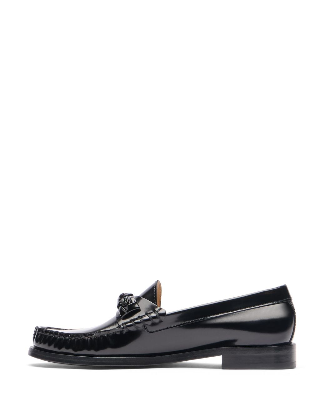 Stuart Weitzman Black Rosie Loafer