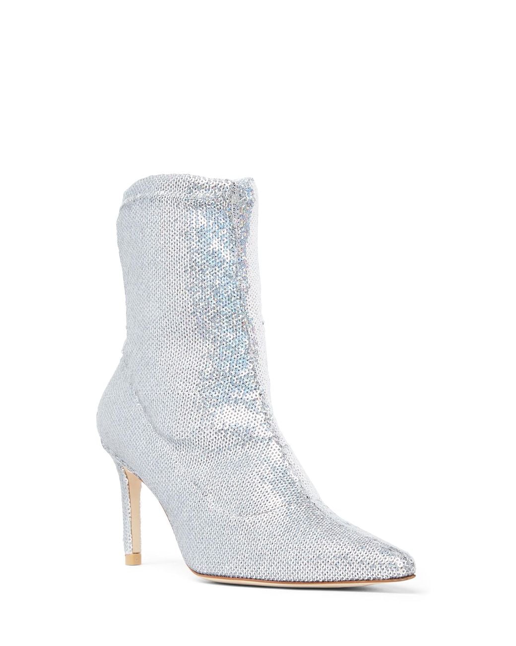 Stuart Weitzman White Stuart 85 Stretch Bootie