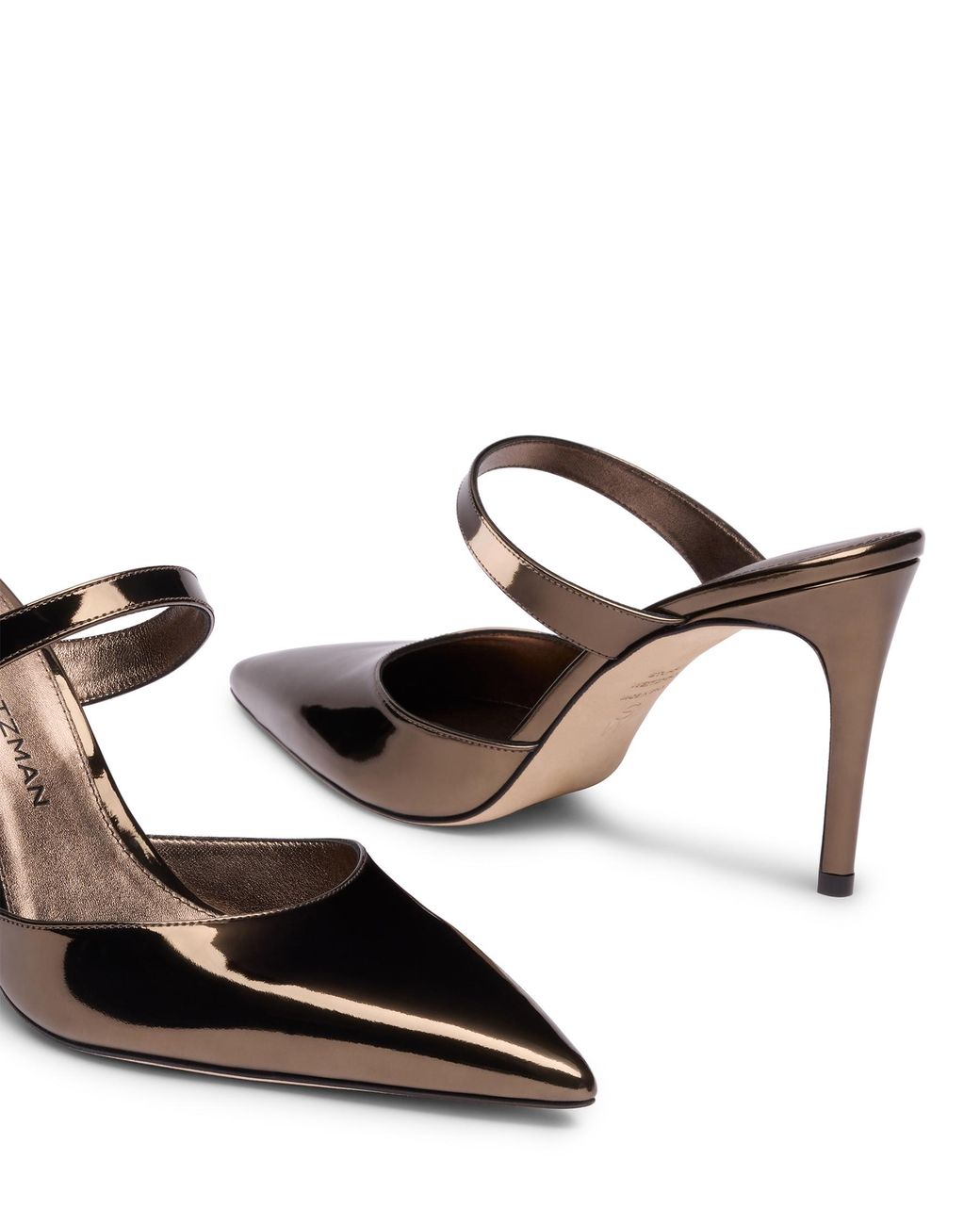Stuart Weitzman Brown Stuart Power Mule 85