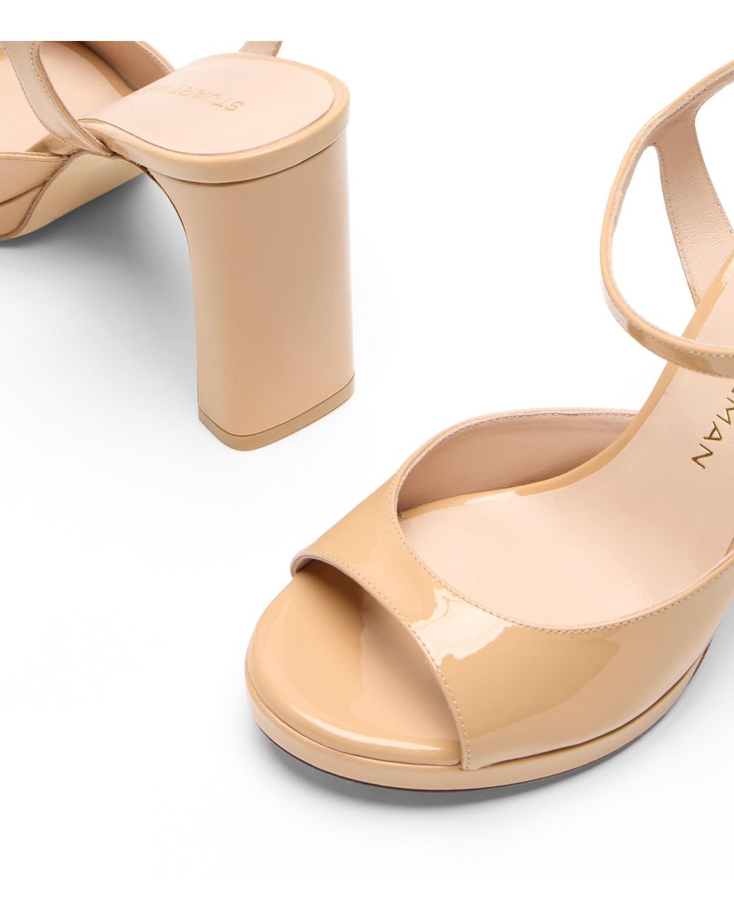 Stuart Weitzman Natural Babette Platform