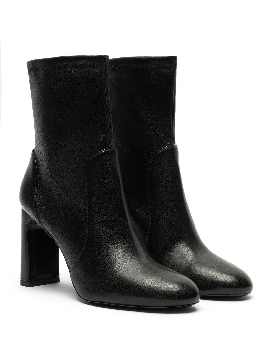 Stuart Weitzman Black Babette Stiefelette 85