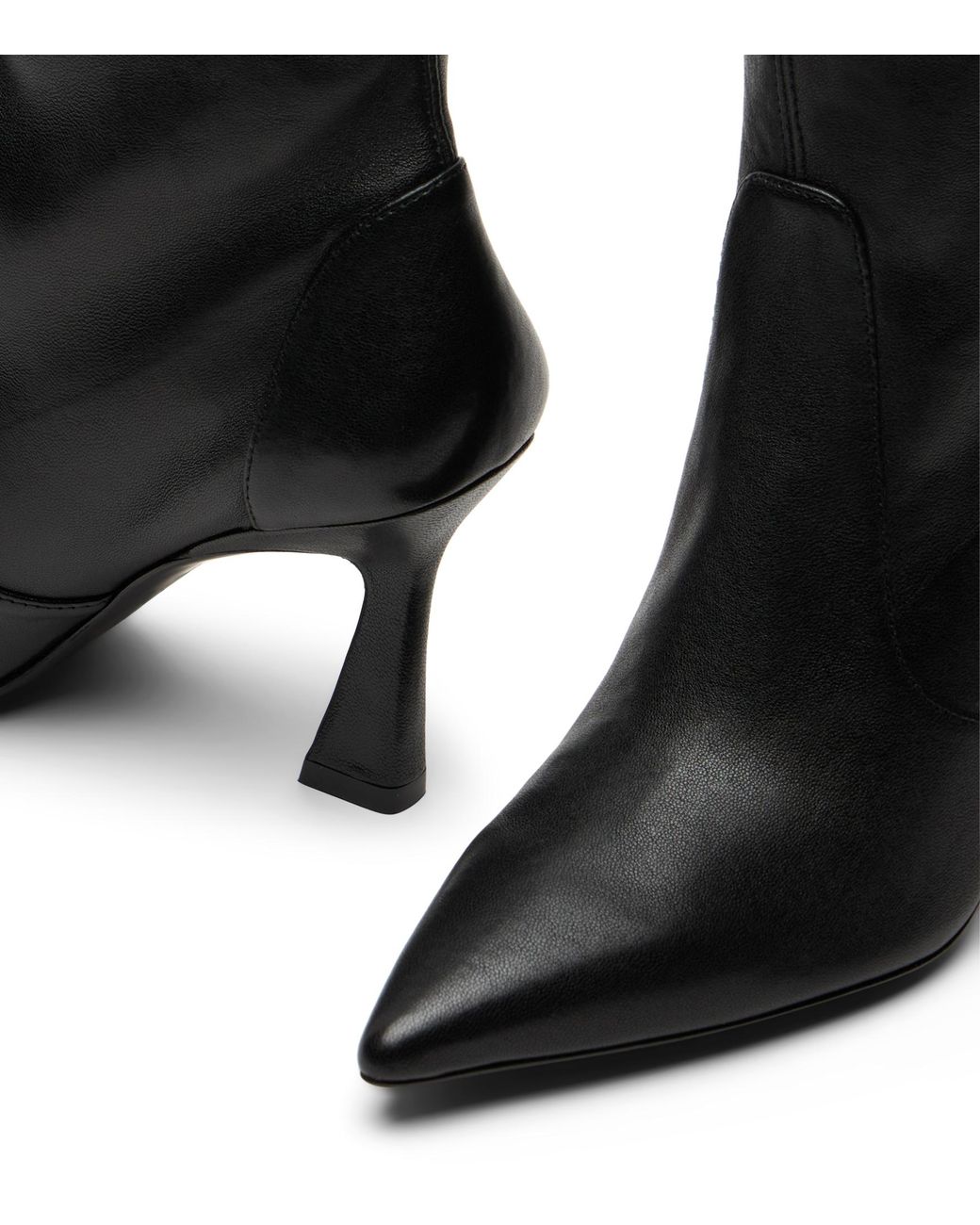 Stuart Weitzman Black Vinnie Stiefelette 85