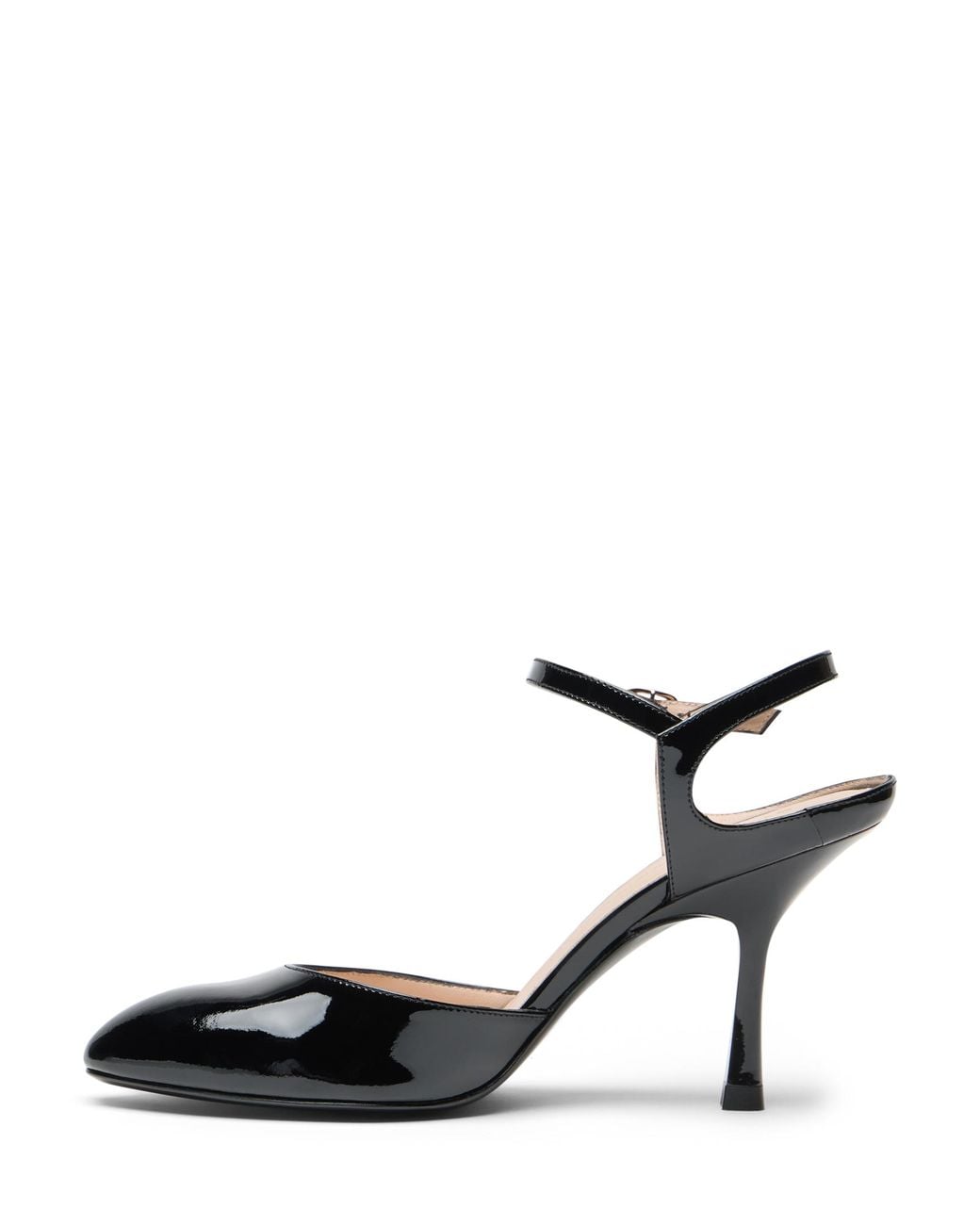 Madison Strap Pump 85 Stuart Weitzman de color Black