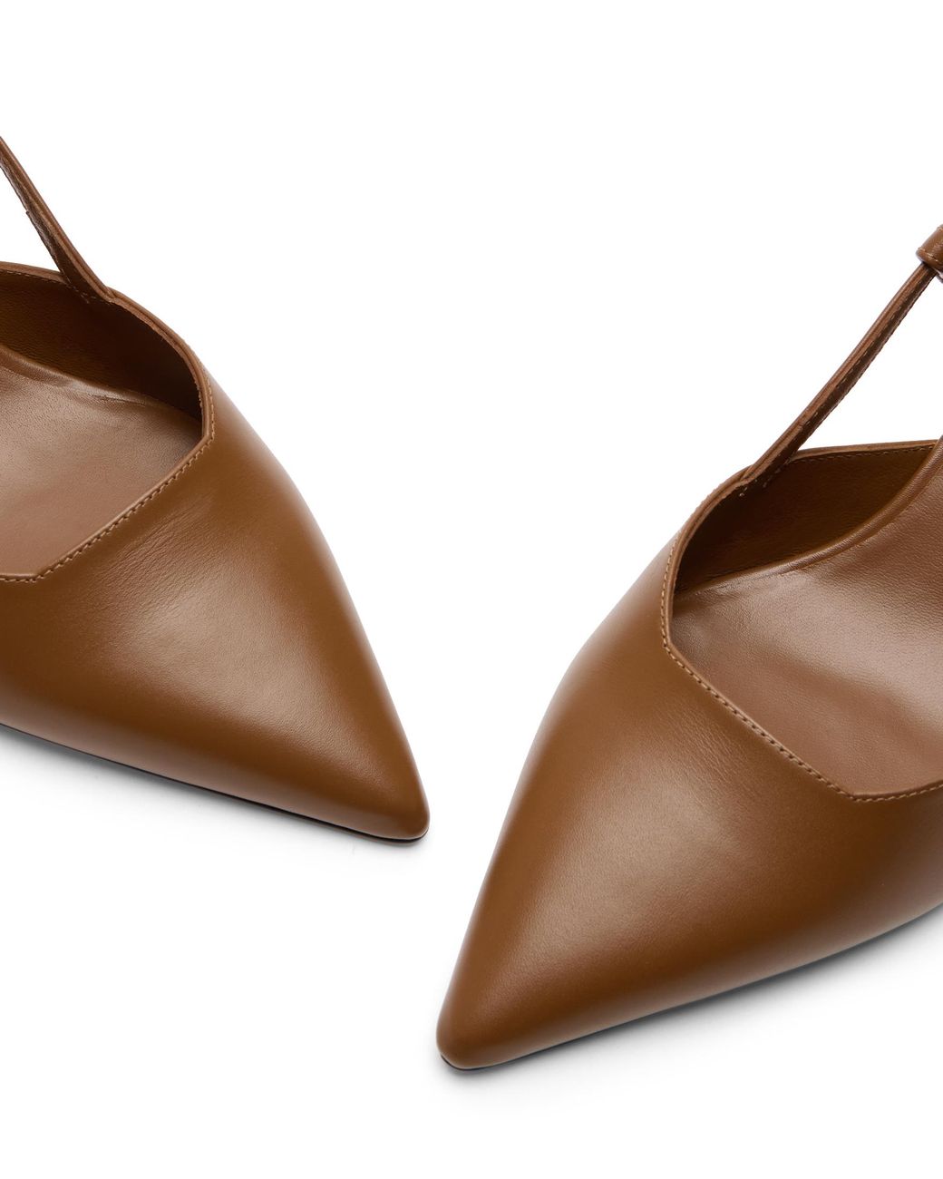 Stuart Weitzman Brown Vinnie 50 Slingback
