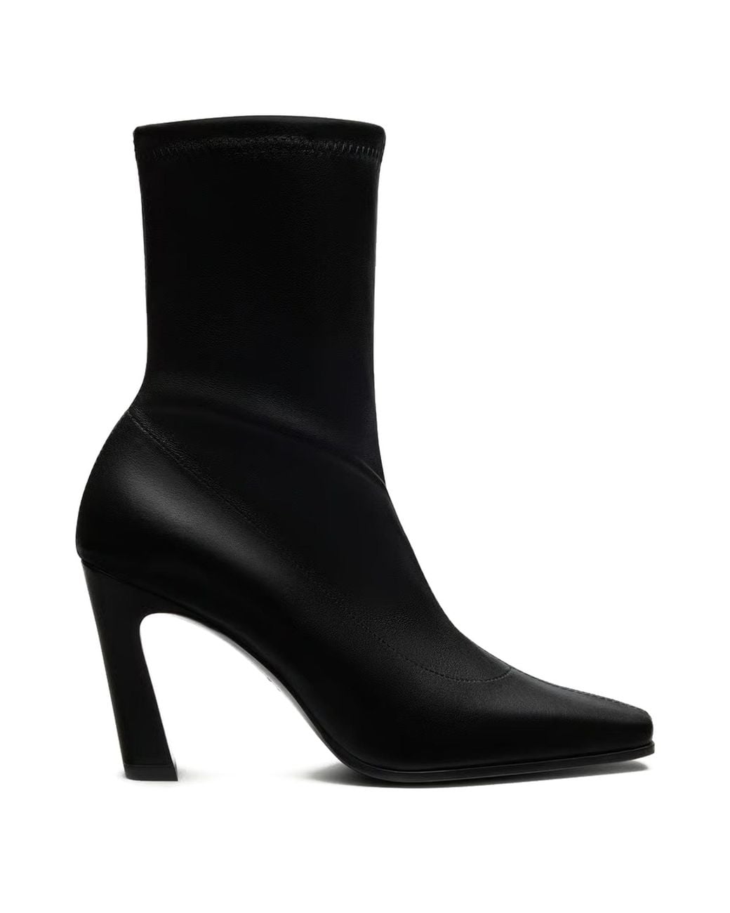 Stuart Weitzman Black Stassi Stretch Bootie 85